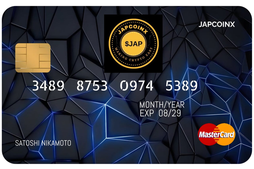 JAPCOIN CRYPTO DEBIT CARD