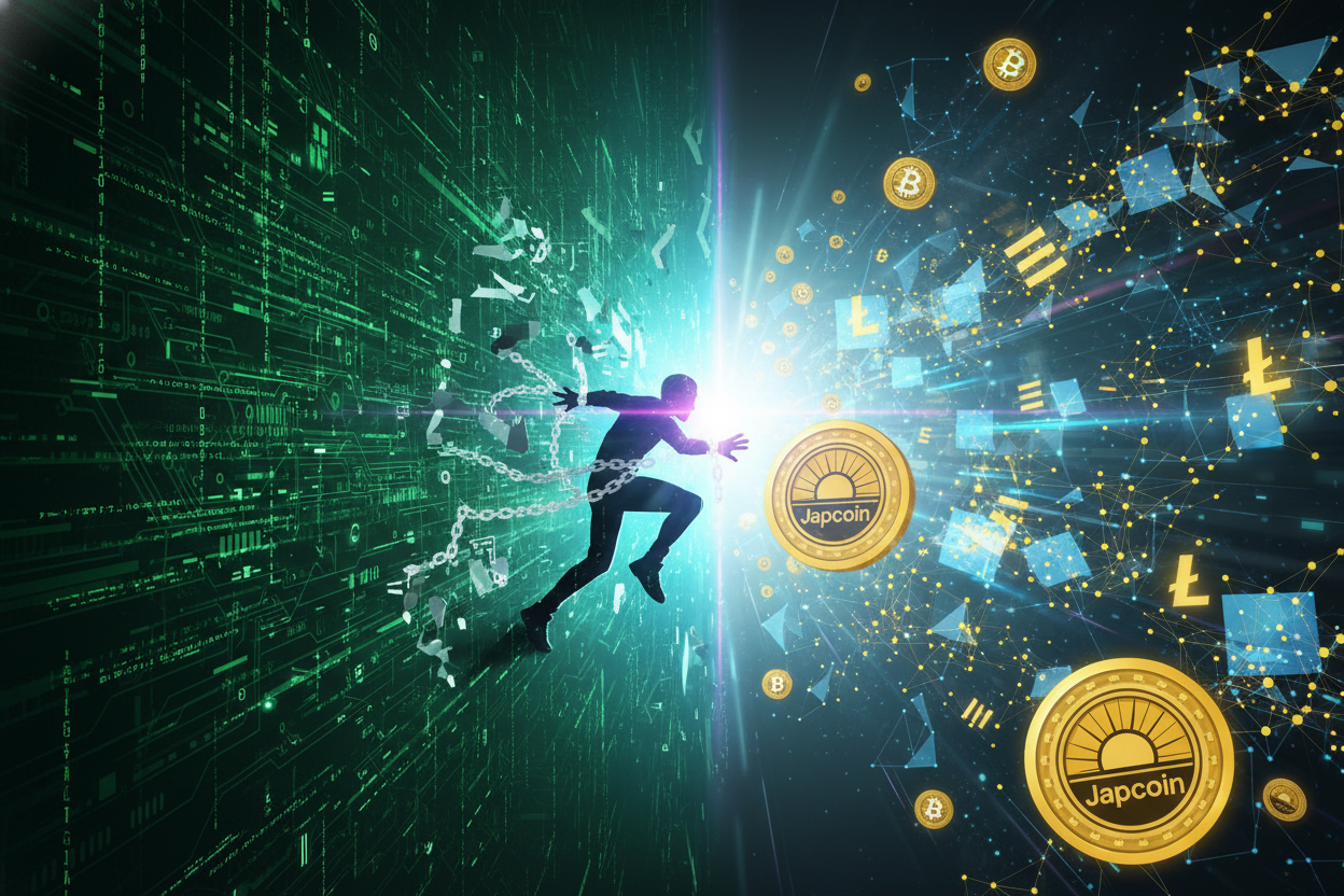 How to Escape matrix with Crypto by Japcoin