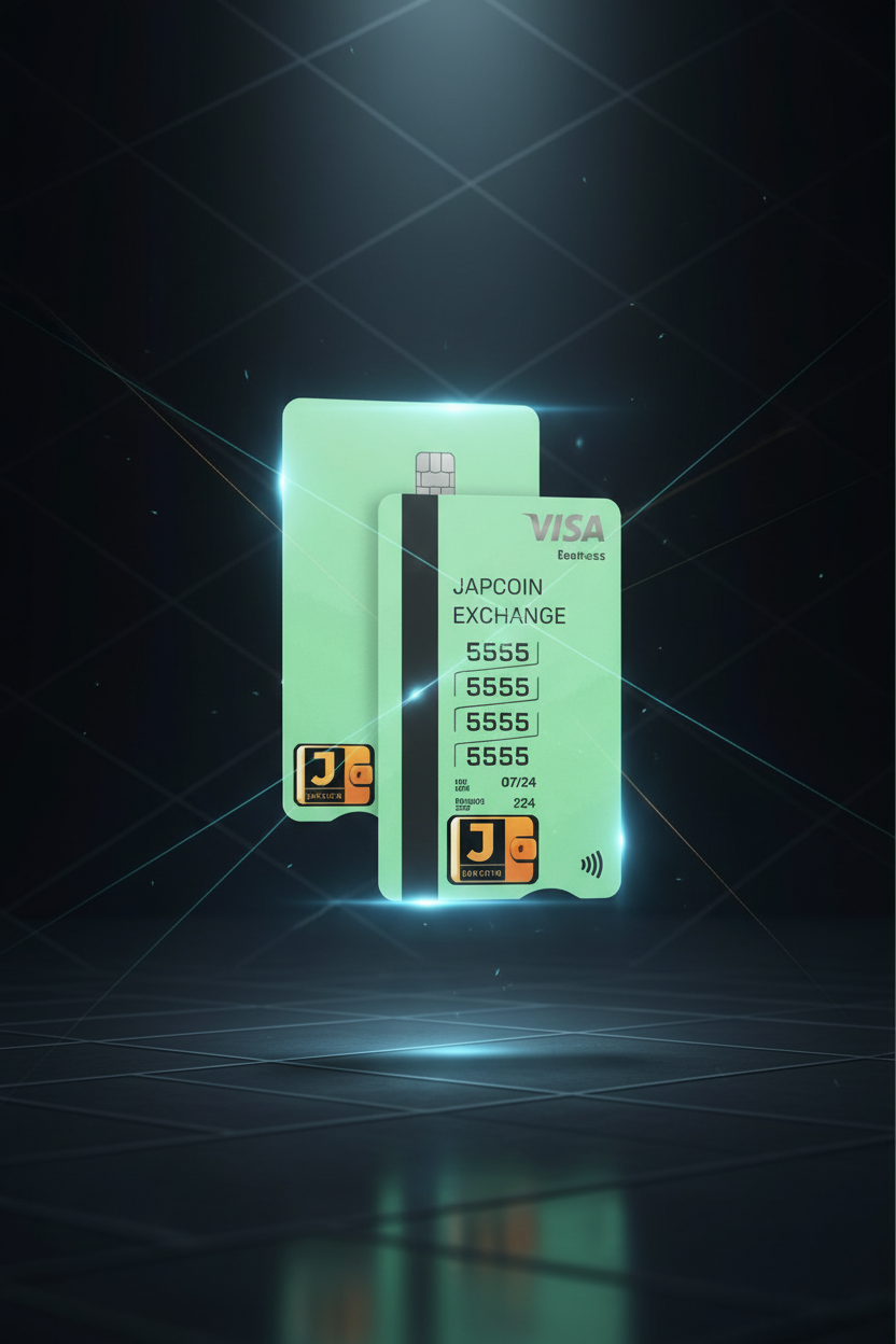 JAPCOIN CRYPTO DEBIT CARD Launch Banner